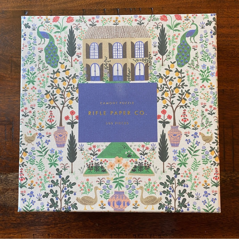 Rifle Paper Co. Camot 500 piece puzzle